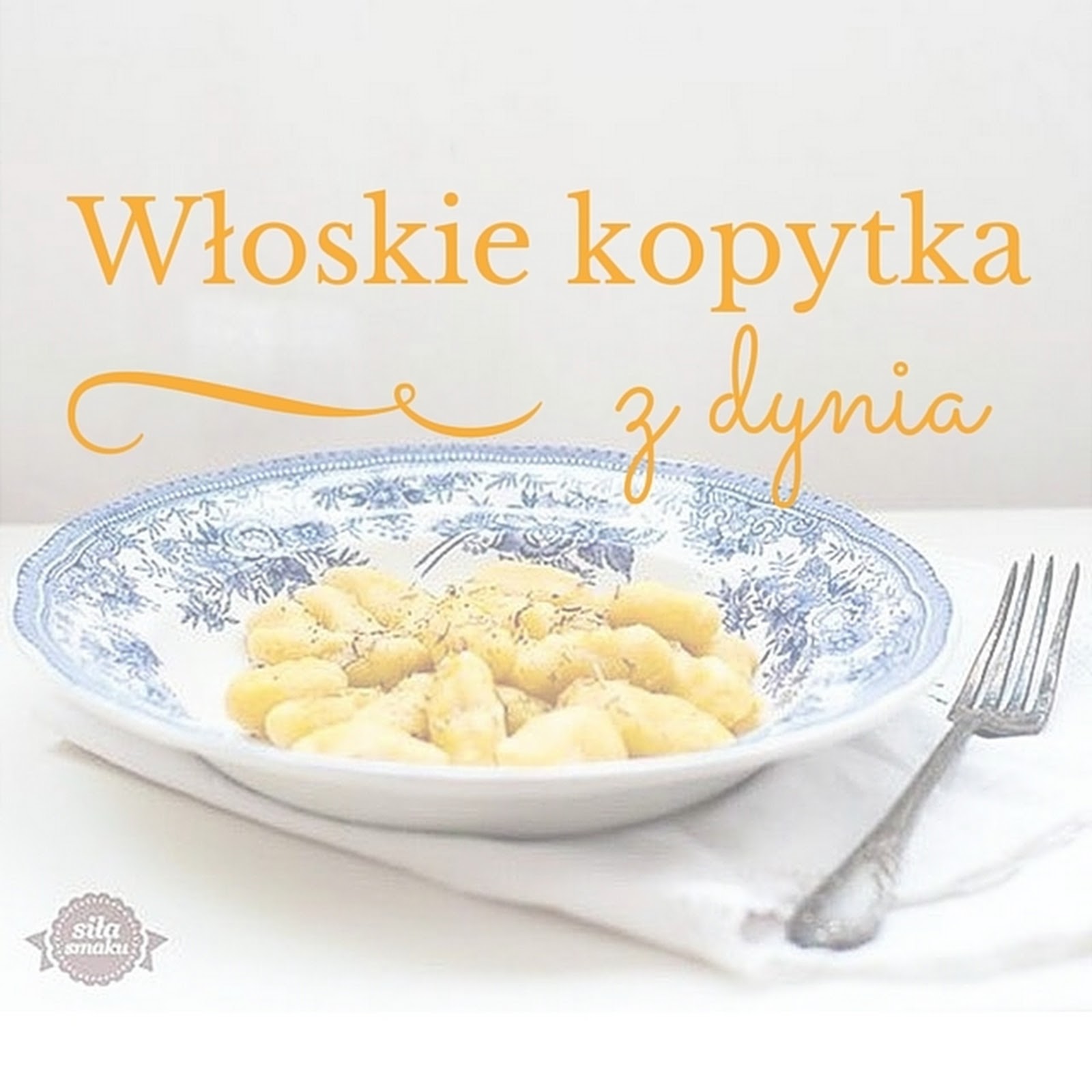 Włoskie kopytka z dynią