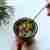 Czwartkowy obiad #27: Grochówka z wędzonymi śliwkami + wątróbka z żurawiną w sosie z czerwonego wina