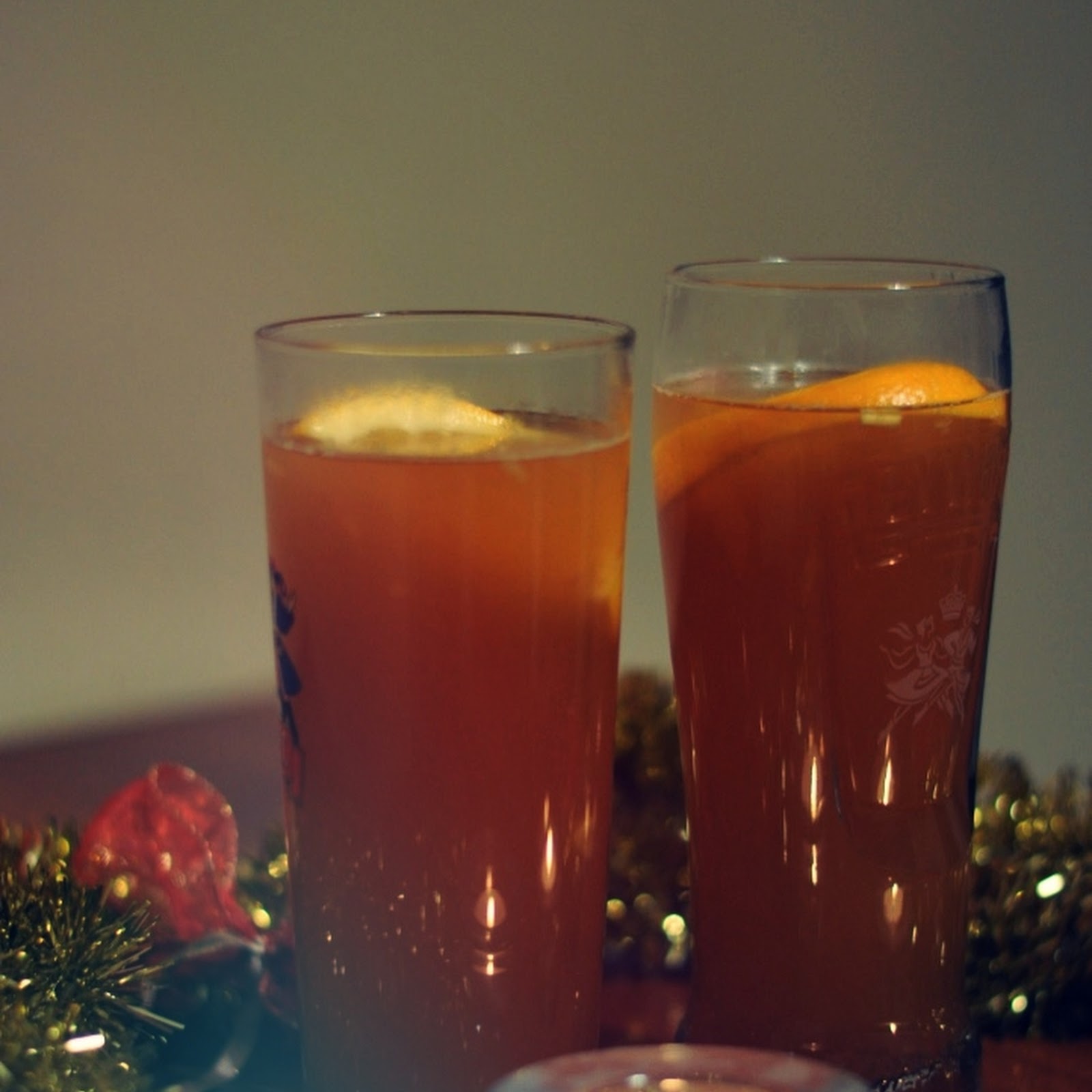 Na zimowe wieczory - grzane piwo z pomarańczami