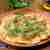 Pizza bianca z szynką parmeńską i rukolą
