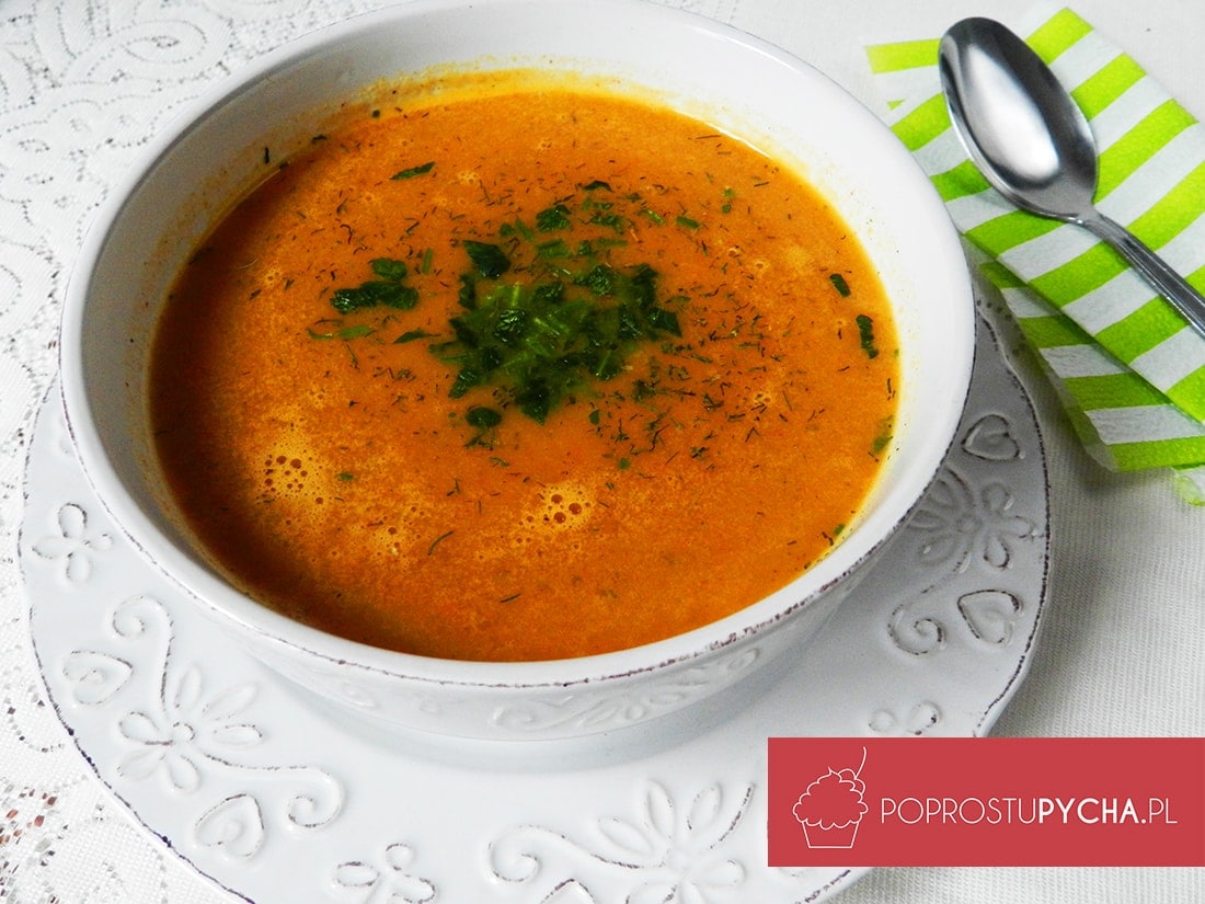 Zupa marchewkowa z curry