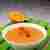 Zupa krem z pieczonej marchewki z mleczkiem kokosowym i sokiem z pomarańczy