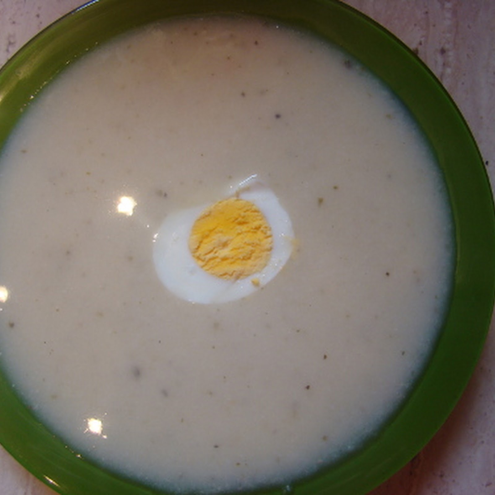 Kremowa zupa chrzanowa