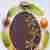 Czekoladowy mazurek jaglany z kremem z daktyli (III)