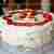 Tort bezowy z kremem budyniowym i truskawkami wg Aleex