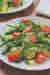 Ziemniaczki z groszkiem, szparagami i ziołowym sosem chrzanowym