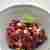 Kasza gryczana z pieczonymi burakami, malinami i orzechami laskowymi (wegańskie, bezglutenowe)