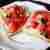 Bruschetta z salsą z pomidorów i arbuza