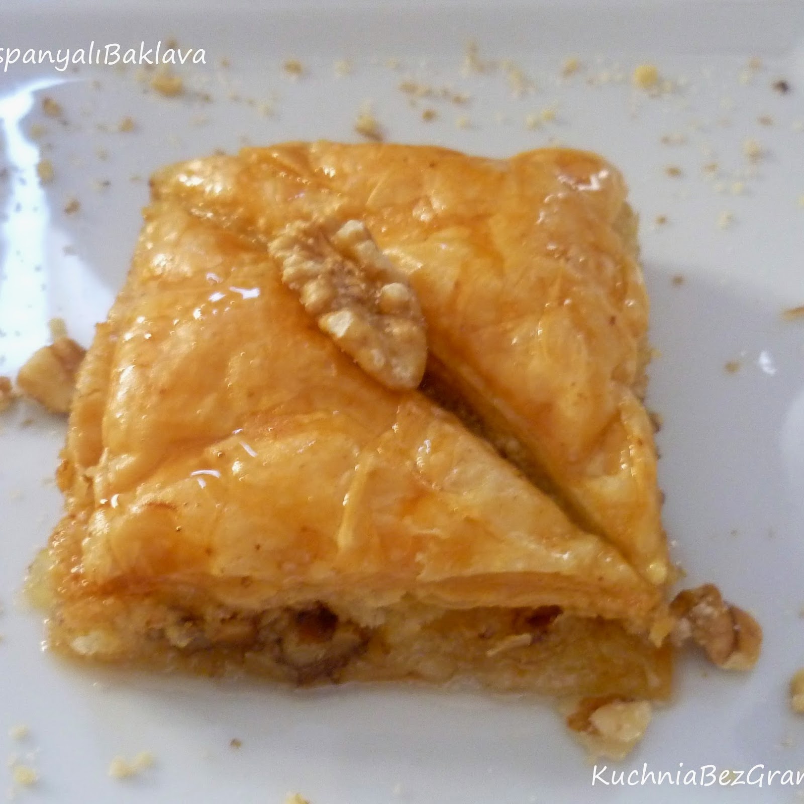 Pandıspanyalı baklava - Baklava z ciastem