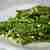 Zielona fasolka z pesto z rukoli