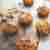 Imbirowe muffiny z orzechami włoskimi i gruszka (wegańskie, bezglutenowe, bez cukru)