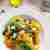 Makaron pappardelle z dynią, suszonymi pomidorami, pieczarkami i szpinakiem