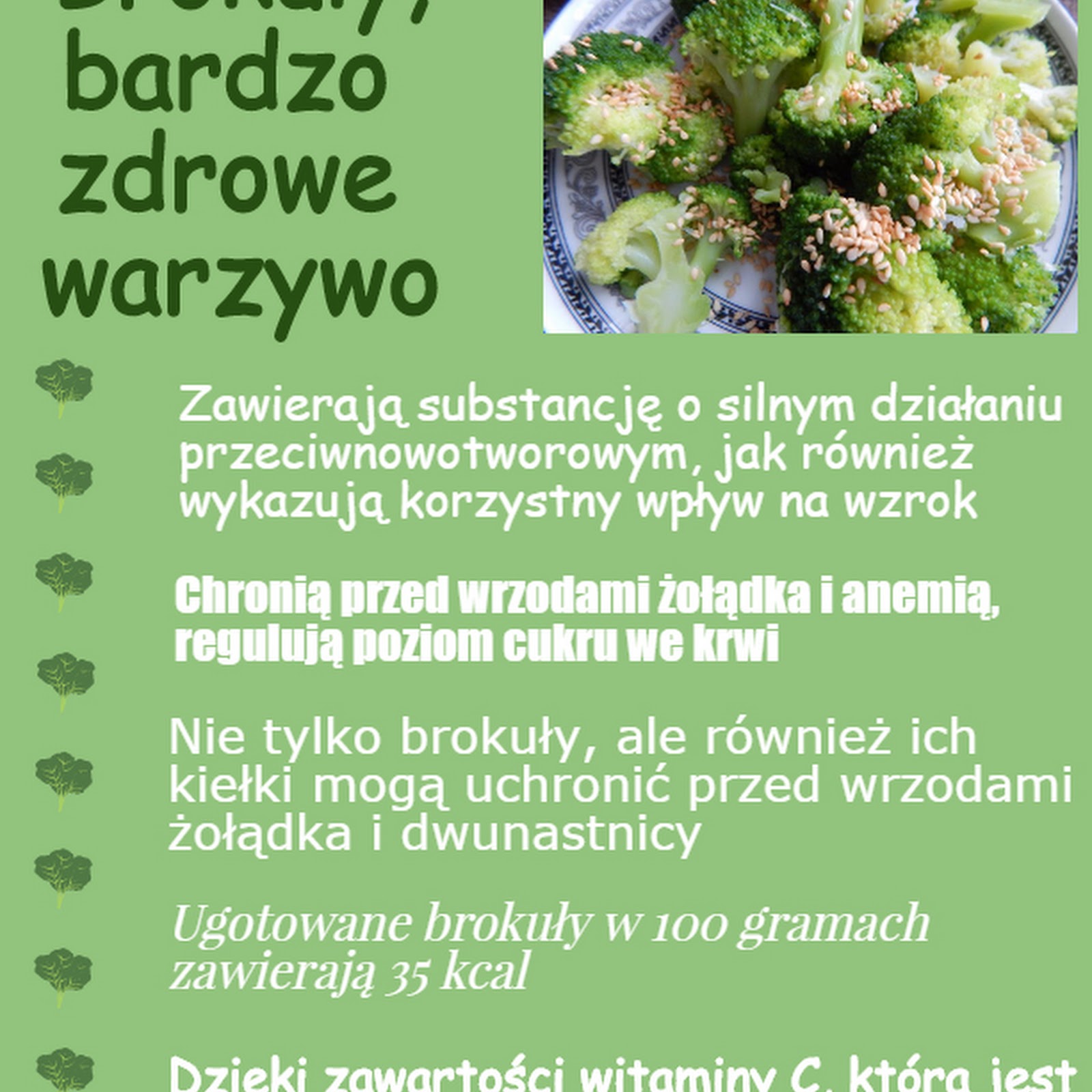 Gotowany brokuł z prażonym sezamem. Jak uprażyć sezam?