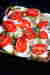 Tostada de mozzarella, pesto y tomates cherry / Grzanka z pesto, mozzarellą i pomidorkami cherry