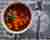 Gęsta zupa z dyni, pomidorów i czerwonej soczewicy