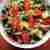 Zestaw obiadowy z frytkami + tabbouleh z quinoa