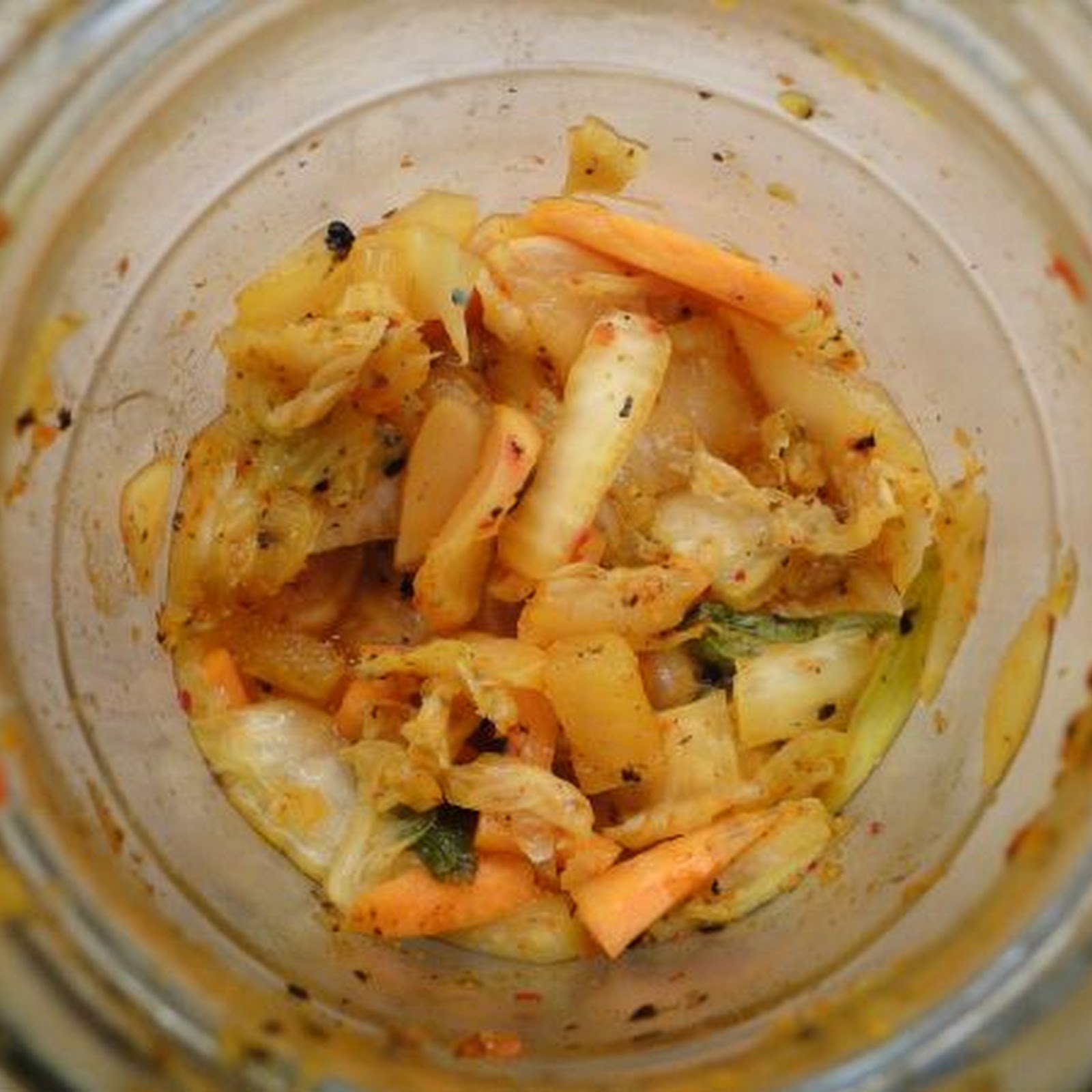 Proste wegańskie kimchi (nieco spolszczone)