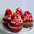 Red velvet cupcakes - waniliowe czerwone babeczki z delikatnym kremem!
