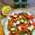 Stir-fry z kaszą jaglaną, zieloną fasolką i serem feta