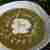 Zupa krem z zielonych szparagów z pokrzywą