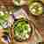Lekka zupa z zielonych warzyw z drobiowymi pulpecikami i makaronem