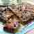 Jagodowa drożdżówka z lukrem i kruszonką (bezglutenowa)