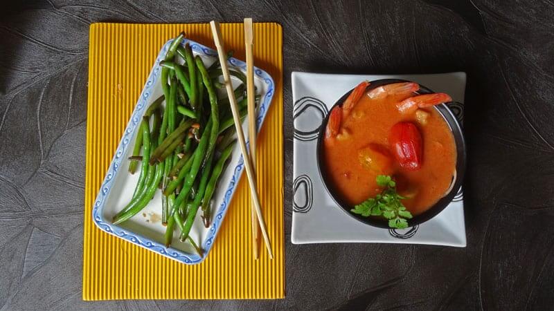 Fasolka po wietnamsku i zupa Tom Yum – azjatycki obiad w kilka minut