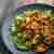 Salatka z pieczonej dyni, kaszy gryczanej i ziol - przepis