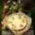 Sernik amaretto z gruszkami nadziewanymi marcepanem