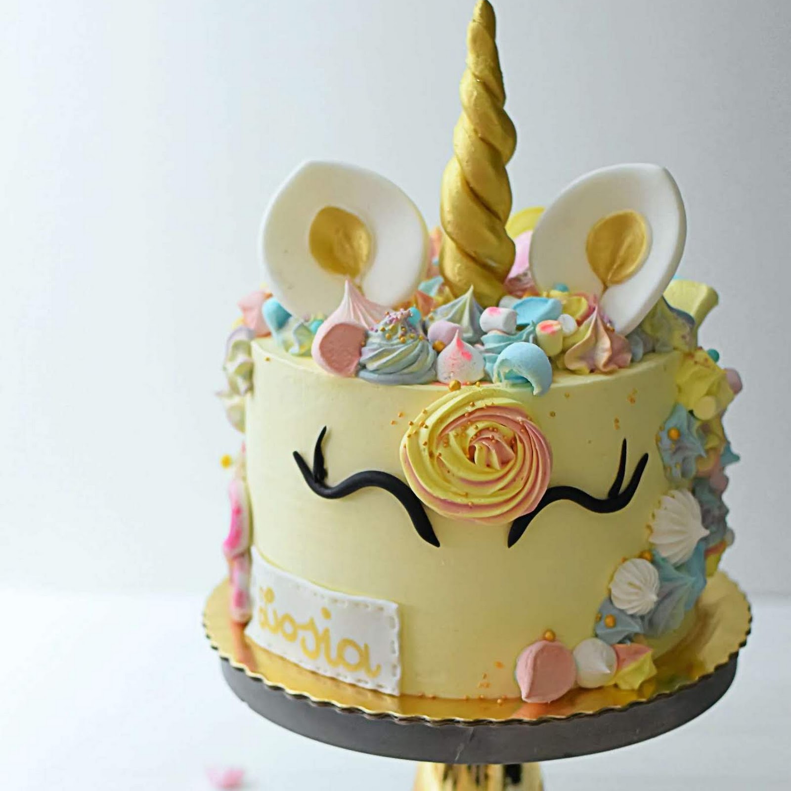 Tort UNICORN i CANDY BAR (słodki stół)