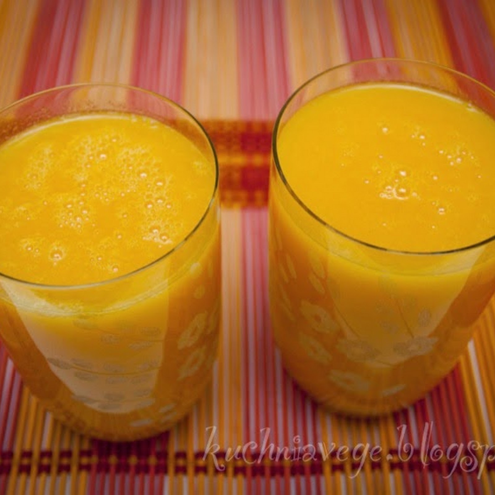 Pomysł na sok z mango