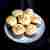 Muffinnki karmelowe z kremem orzechowym
