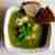Zupa krem z cukinii z pesto, bryndzą i sosem sezamowo-miętowym