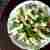 Sałatka z rukoli, gorgonzoli z gruszką i orzechami
