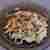 Makaron z gorgonzolą, flambirowanymi gruszkami i prażonymi orzechami