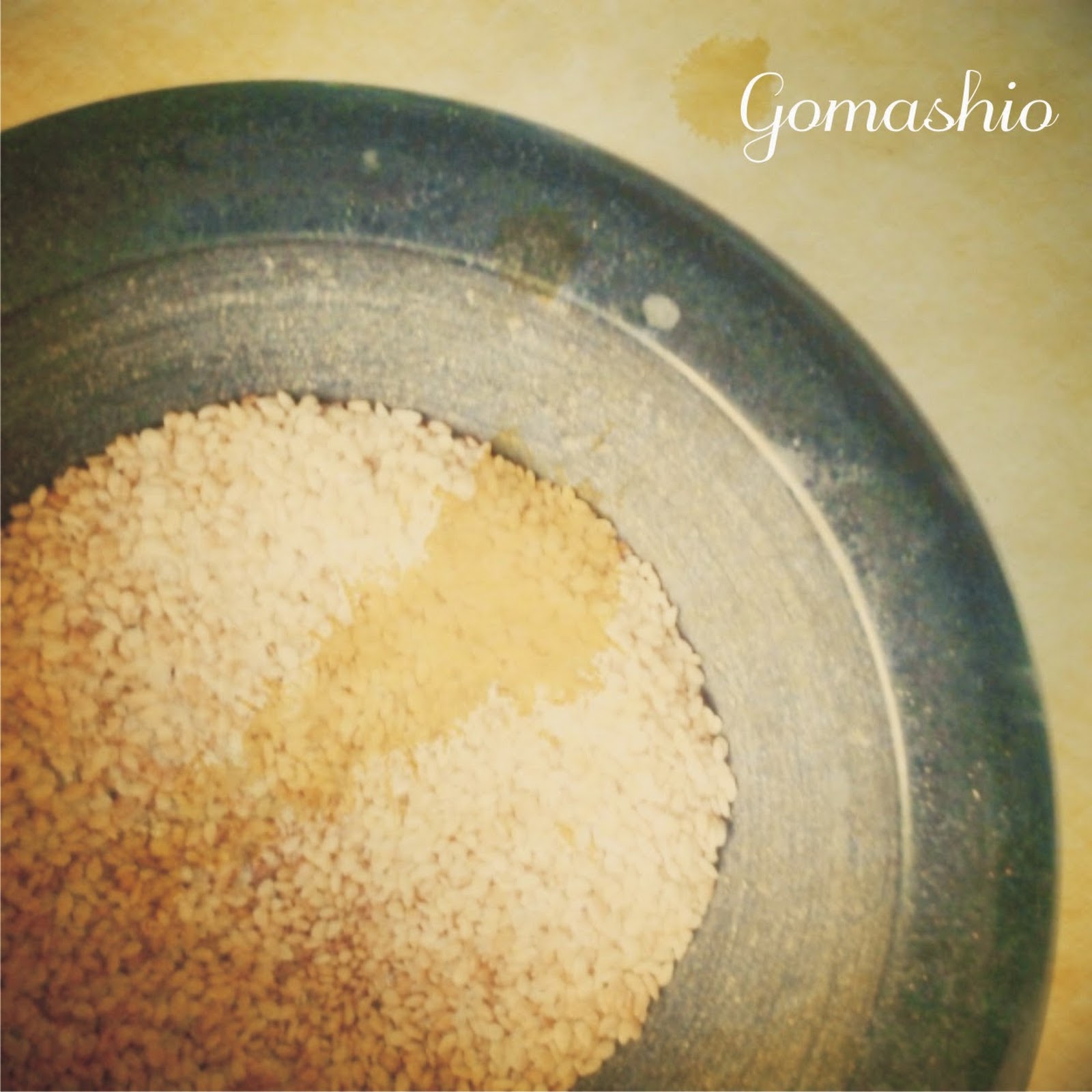 Gomashio / Sól sezamowa