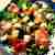 Sałatka z rukoli, kopru włoskiego, fety, buraka i szynki szwarcwaldzkiej