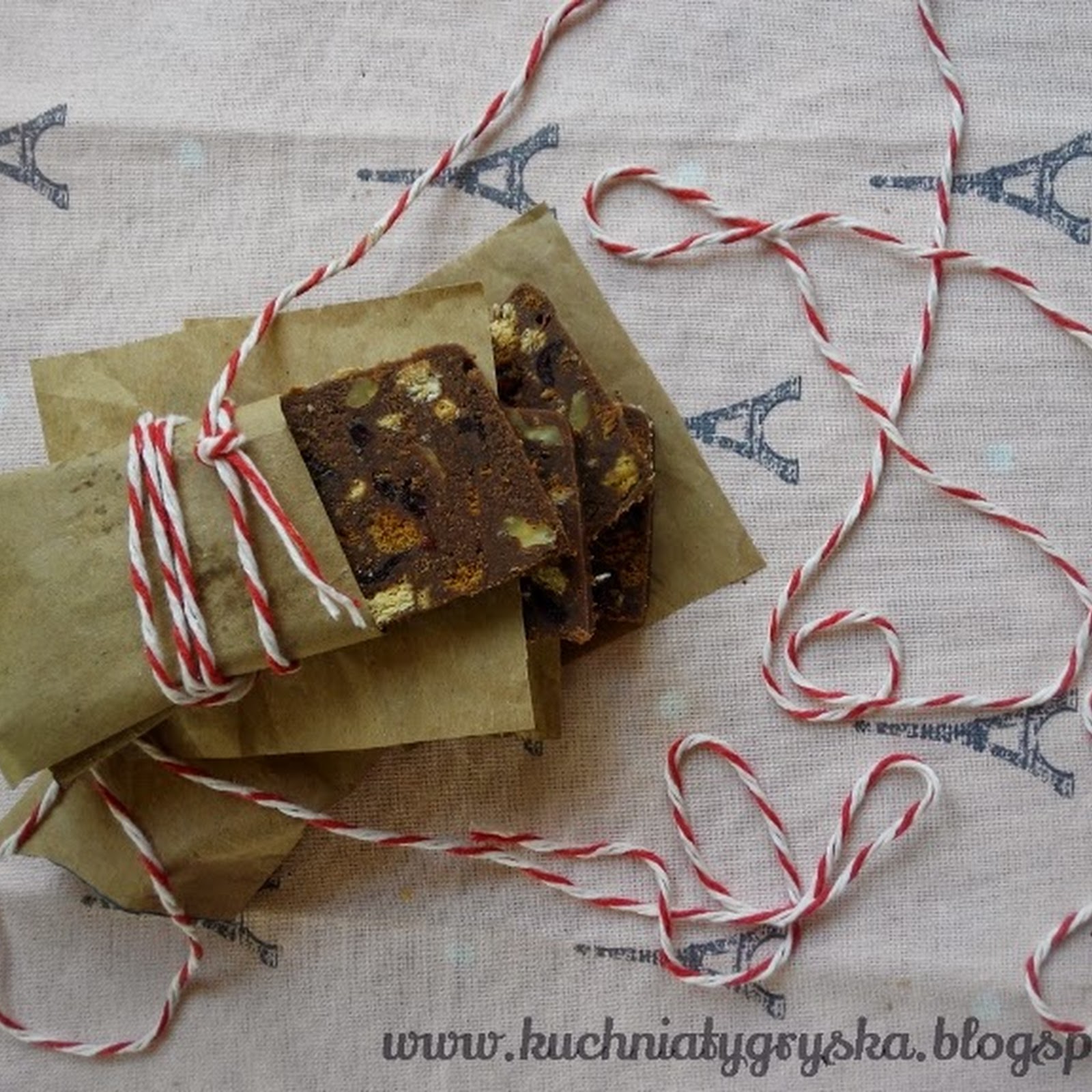 Tradycyjny Blok troche inaczej / No-bake chocolate bars