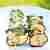 Szszłyki ziołowo- truflowe ze szparagami, cukinia i bakłażanem