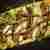 Grillowane żeberka w kiwi marynowane z cykorią i szparagami