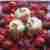702. Różane tofurniczki z truskawkami, malinami, goji i PB