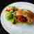 Falafel w picie pełnoziarnistej z hummusem i sałatką tabbouleh