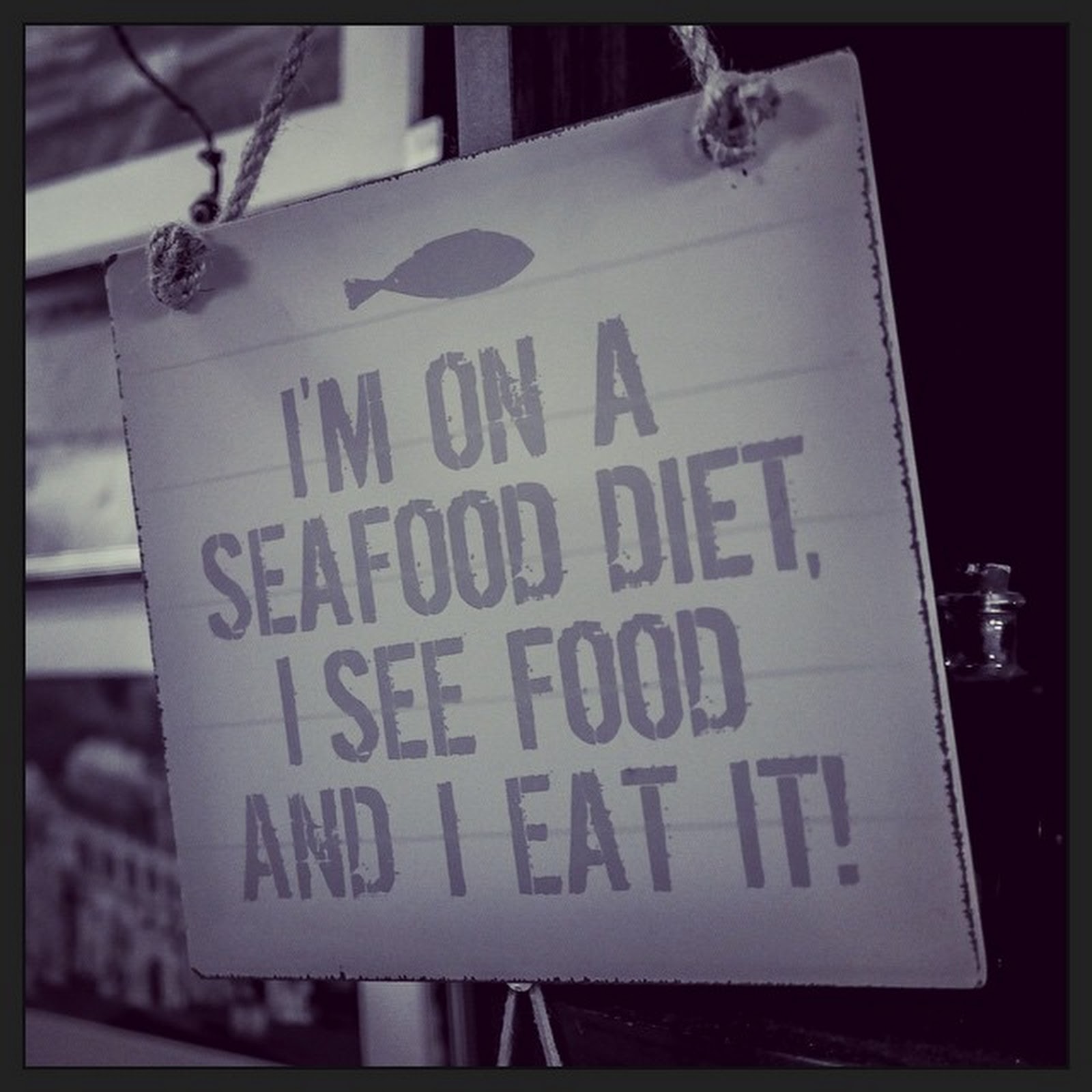 Seafood or see food ?