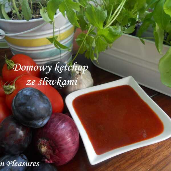 Domowy ketchup ze śliwkami! Rewelacyjny smak!