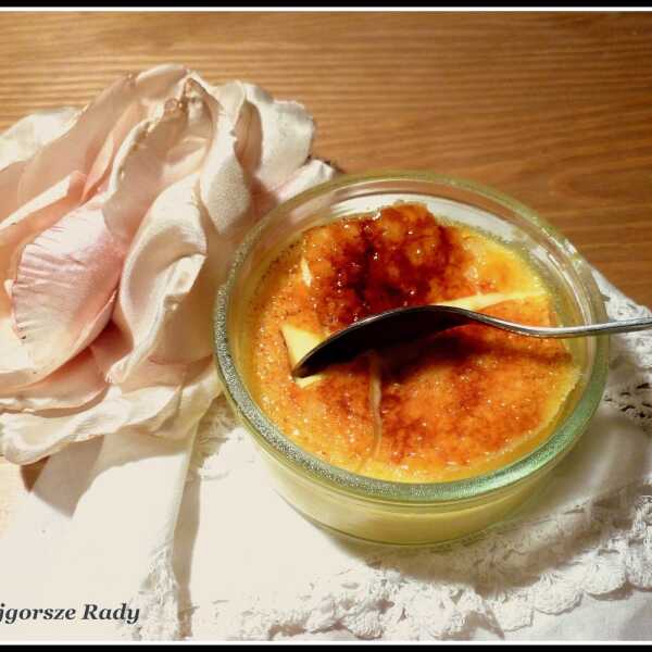 Crème brûlée bez pieczenia