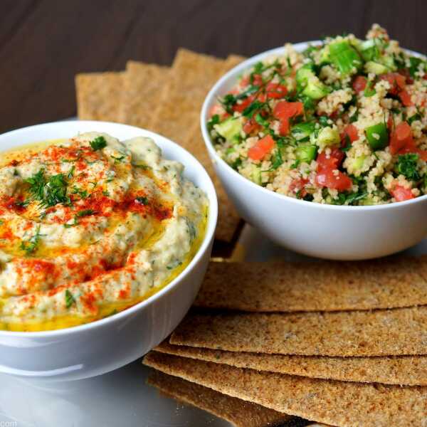 Baba Ghanoush & Tabbouleh