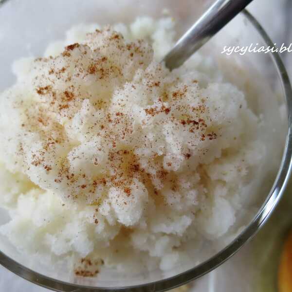 GRANITA DI MANDORLE - GRANITA MIGDAŁOWA