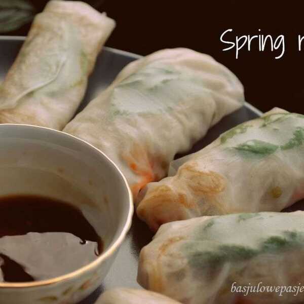 Domowe spring rolls