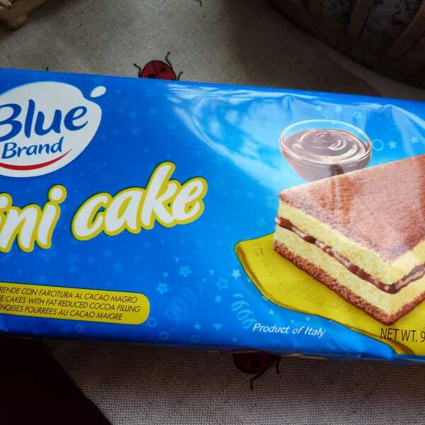 Blue Brand Mini Cake