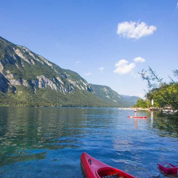 Słowenia - jezioro Bohinjskie, czyli dlaczego warto słuchać dziadka